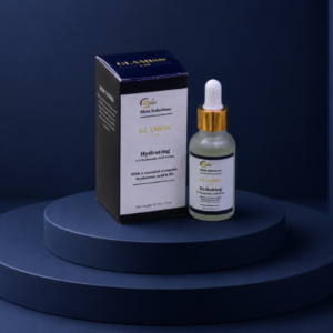hydrating serum including 2% hyaluronic acid